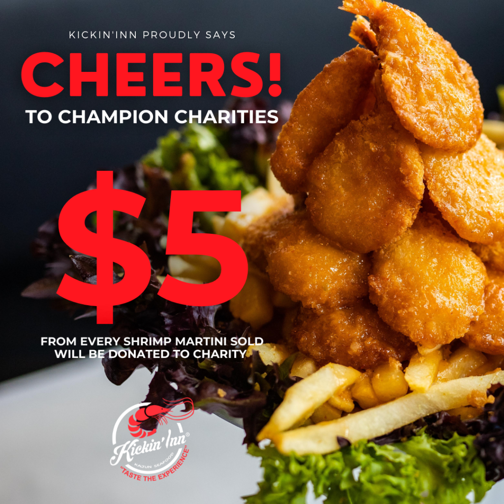 CHEERS 🥂 To Champion Charities!